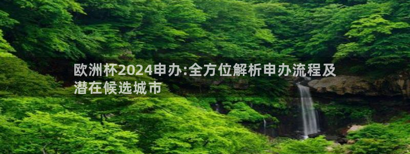 欧洲杯下单网址：欧洲杯2024申办:全方位解析申办流程及
潜在候选城市