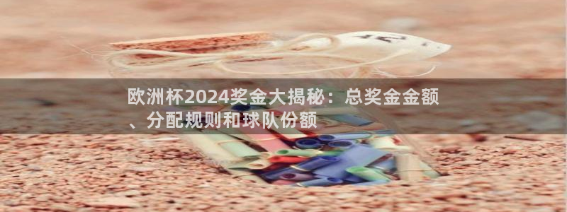 2024欧洲杯买球手机版|欧洲杯2024奖金大揭秘：总奖金金额
、分配规则和球队份额